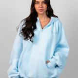 Pastel Zip Hoodie