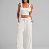 Rib Contour Pants