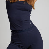 Rib Contour Waist Length Tank