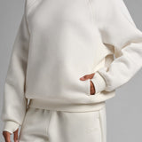 Basic Mock Neck Sweatshirt