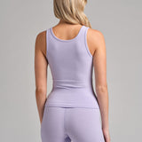Rib Contour Waist Length Tank - Pre Order