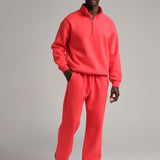Basic Quarter Zip Mock Neck - Pre Order