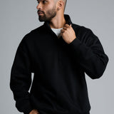 Basic Quarter Zip Mock Neck - Pre Order