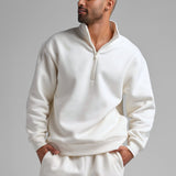 Basic Quarter Zip Mock Neck