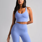 ComfrtCore™ V-Neck Crop Tank