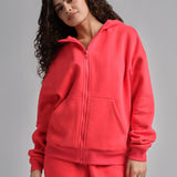 Basic Crop Zip Hoodie - Pre Order