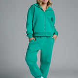 Basic Crop Zip Hoodie - Pre Order