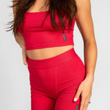 Rib Contour Crop Tank