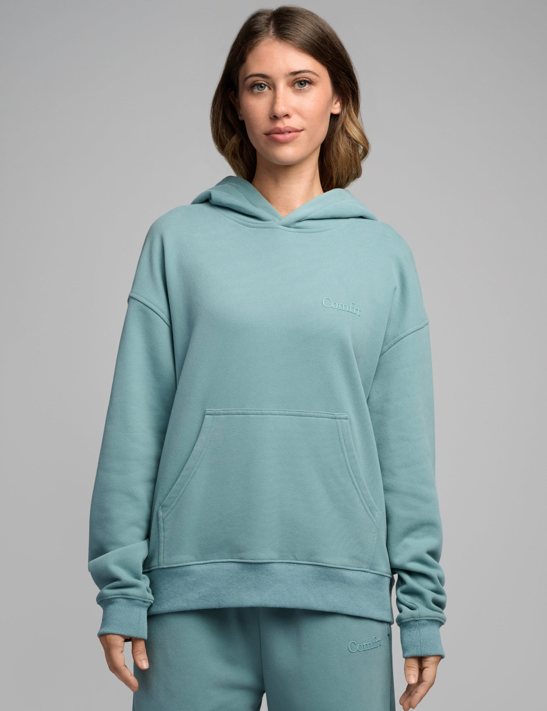 Halo Lightweight Crop Hoodie
