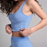 Rib Contour Crop Tank