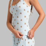 Rib Contour Waist Length Tank