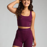 Rib Contour Crop Tank