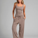 Rib Contour Waist Length Tank
