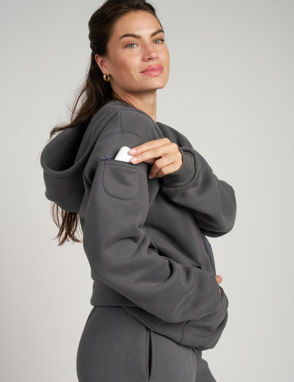 Travel Essentials Zip Hoodie