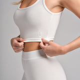 Rib Contour Crop Tank - Pre Order