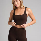 Rib Contour Crop Tank - Pre Order