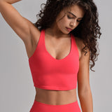 ComfrtCore™ V-Neck Crop Tank