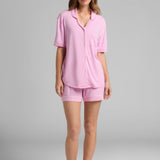 Luna Lounge Short Sleeve Short PJ Set