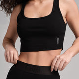 Rib Contour Crop Tank