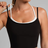 ComfrtCore™ Double Layer Crop Tank