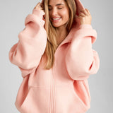 Pastel Zip Hoodie