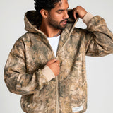 Camo Zip Hoodie