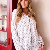 Luna Lounge Long Sleeve Pant PJ Set