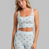 Rib Contour Crop Tank
