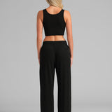 Rib Contour Pants