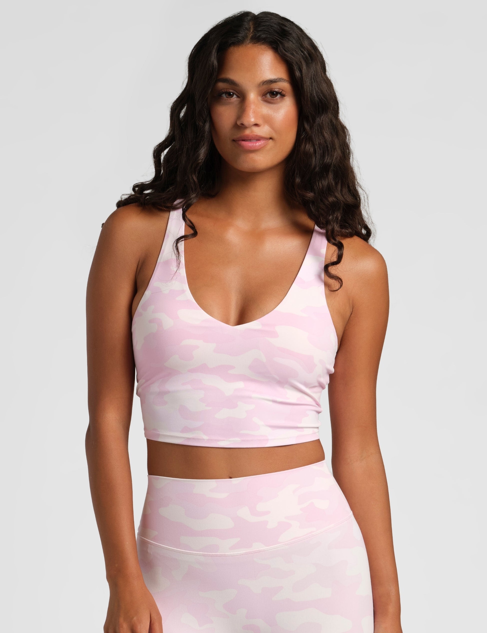 ComfrtCore™ V-Neck Crop Tank