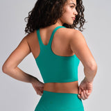 ComfrtCore™ V-Neck Crop Tank