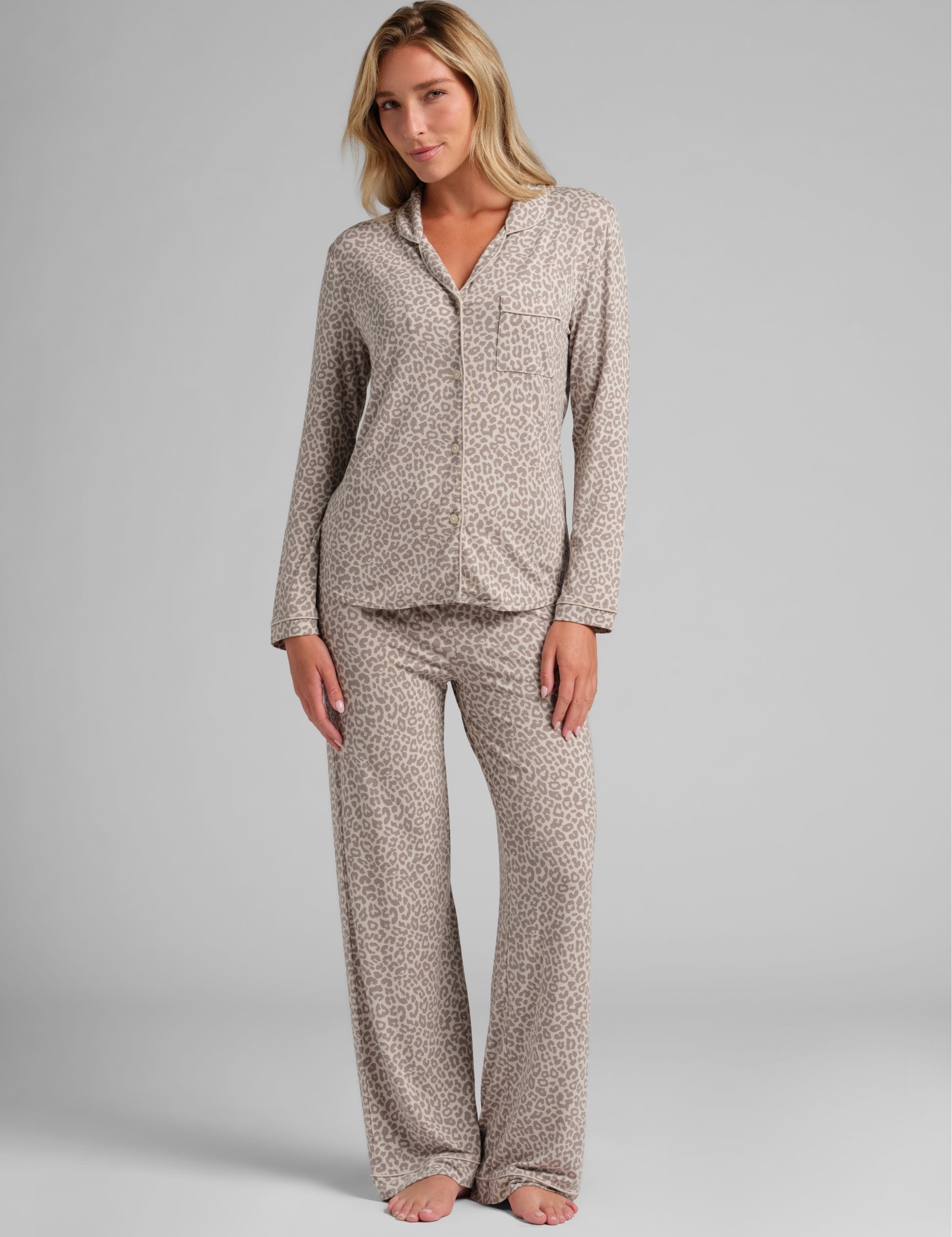 Luna Lounge Long Sleeve Pant PJ Set