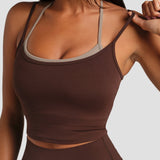 ComfrtCore™ Double Layer Crop Tank