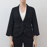 The Cropped Tulip Hem Blazer