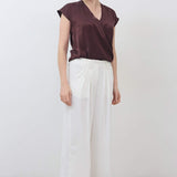 The Wrap Washable Silk Top