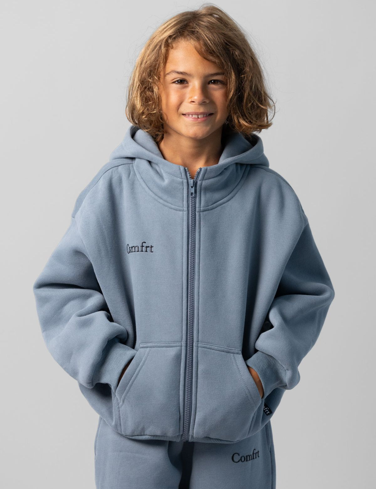 Cloud Zip Kids Hoodie