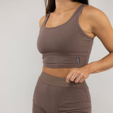 Rib Contour Crop Tank - Pre Order