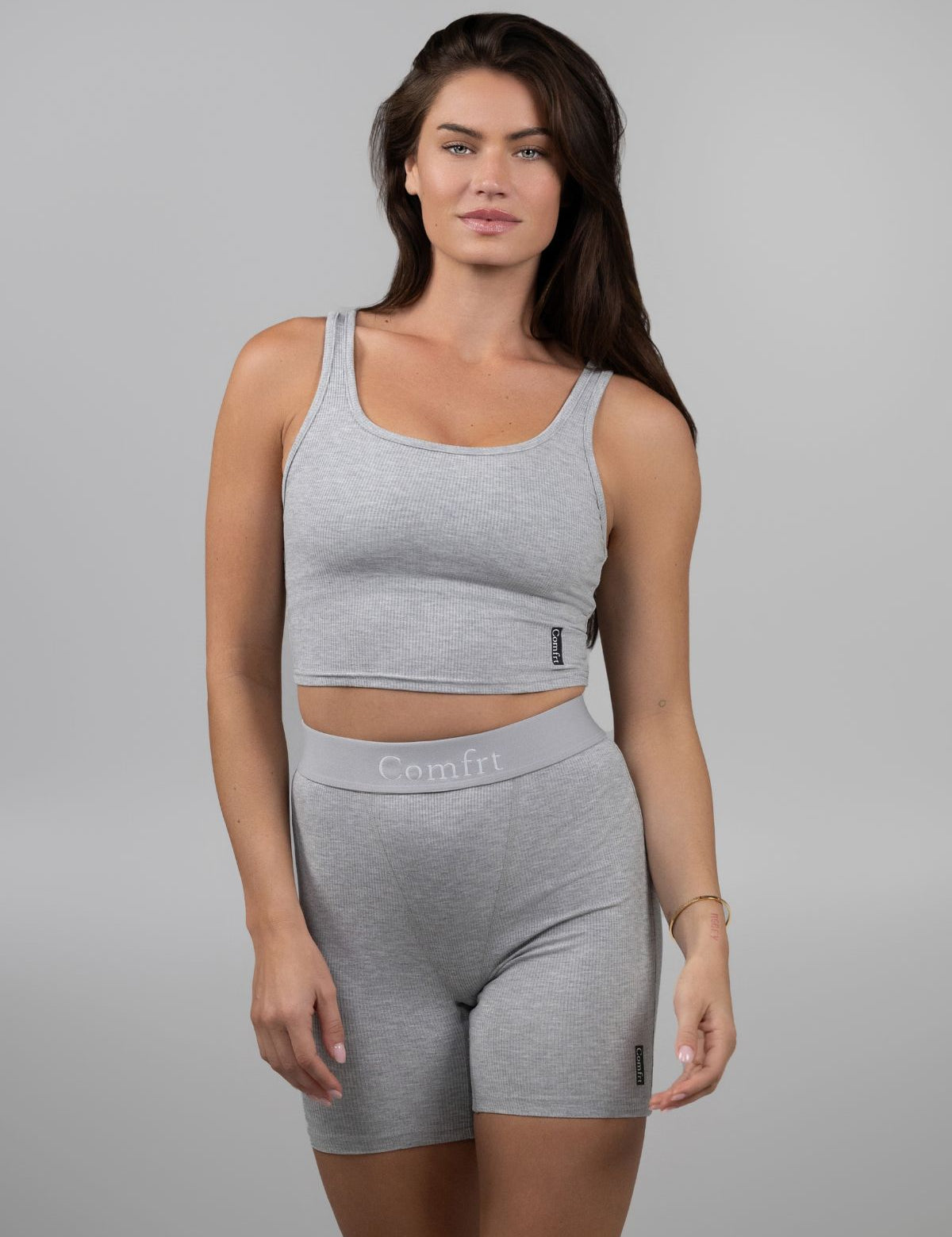 Rib Contour Crop Tank - Pre Order