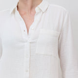 Airy Button Down Tunic