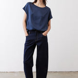Almost A Tee Silk Blouse
