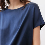 Almost A Tee Silk Blouse