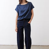 Almost A Tee Silk Blouse
