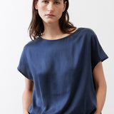 Almost A Tee Silk Blouse