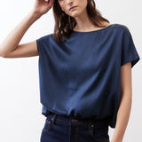 Almost A Tee Silk Blouse