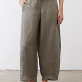 The Petite Wide Leg Ankle Pants