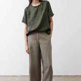 The Petite Wide Leg Ankle Pants