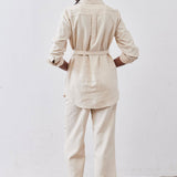 The Belted Linen Tunic