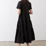 Breaking Free Long Poplin Dress