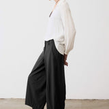 Petite Carefree Wide Leg Pants