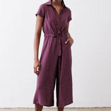 Comfort Zone Cropped Jumpsuit